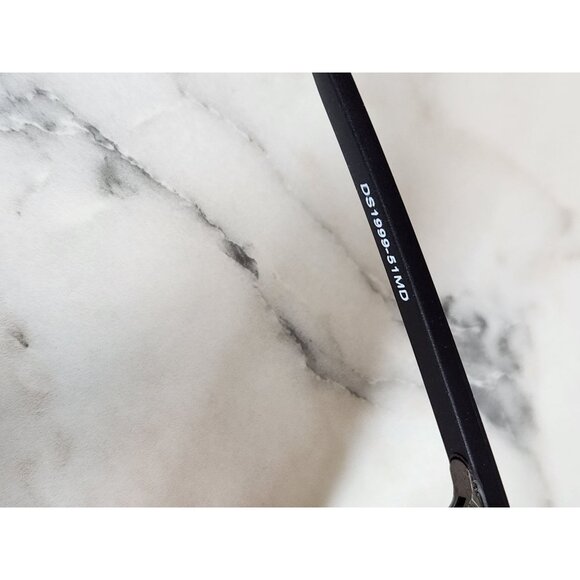 Aviator Style Black Frame Sunglasses UV400 Protection & Blue Reflective Lenses - Picture 6 of 6